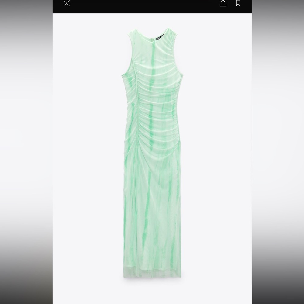 Zara midi tulle dress